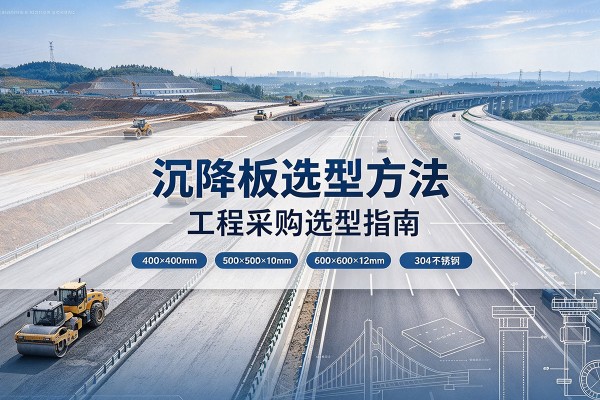 铁西沉降板选择方法