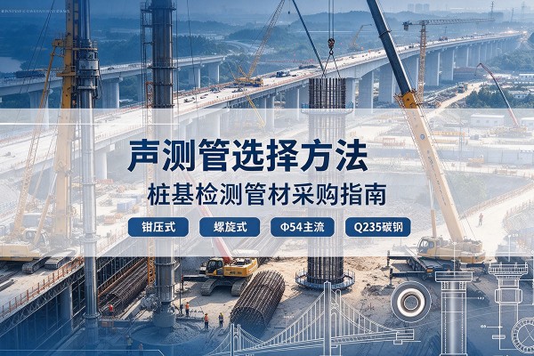 铁西声测管选型标准