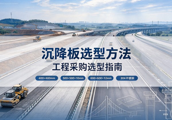 铁西沉降板选择方法
